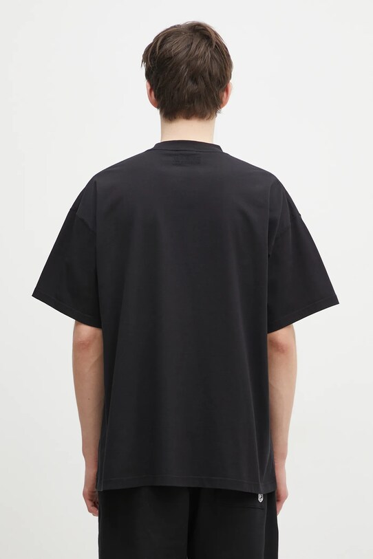 Одяг Бавовняна футболка VETEMENTS No Posts Regular UA66TR730B чорний