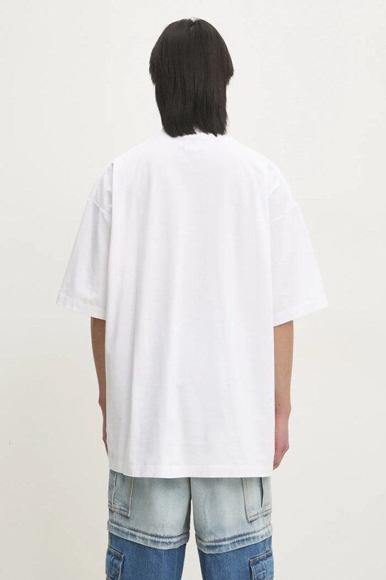 VETEMENTS t-shirt bawełniany Website Oversized UA66TR735W biały