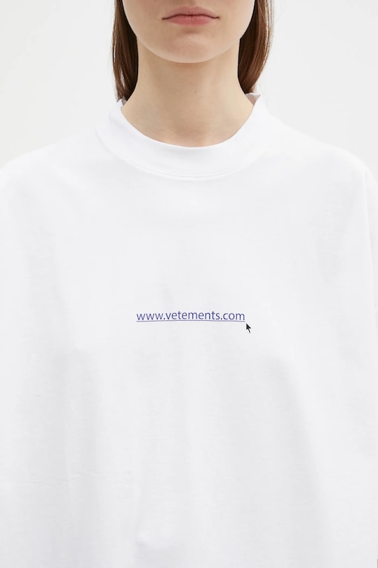 VETEMENTS cotton t-shirt Website Oversized UA66TR735W