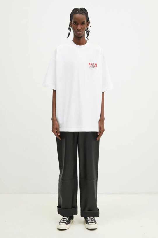 VETEMENTS tricou din bumbac For Rent Oversized UA66TR745W
