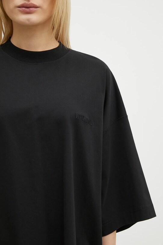 Бавовняна футболка VETEMENTS Embroidered Logo Oversized UA66TR765B