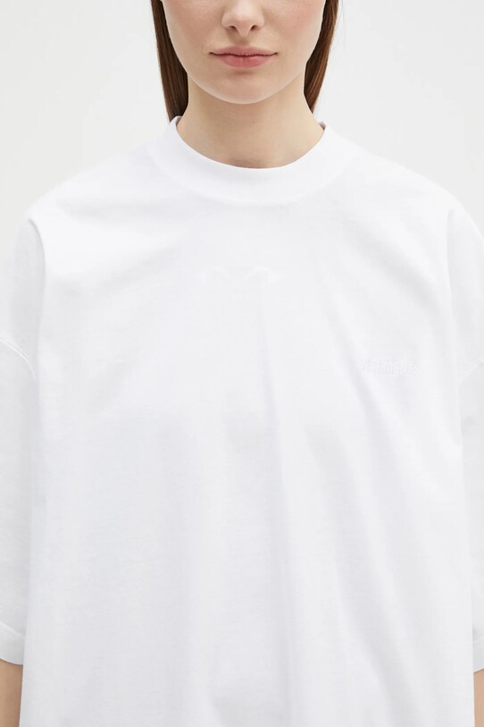 Бавовняна футболка VETEMENTS Embroidered Logo Oversized UA66TR765W