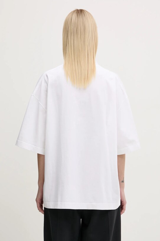 Хлопковая футболка VETEMENTS U Might Know Me Cropped Boxy UA66TR760W