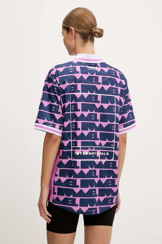 Ρούχα Πόλο Hummel Hummel x Community Love 227576 ροζ