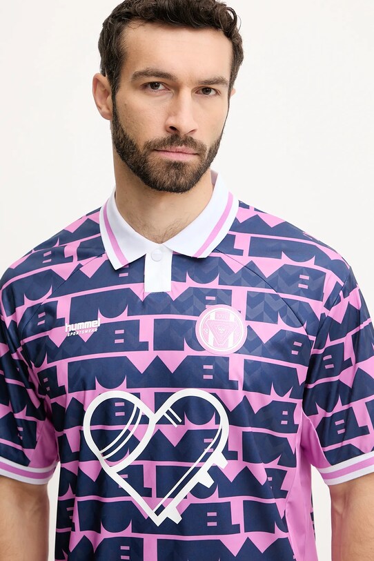 Hummel tricou polo Hummel x Community Love 227576