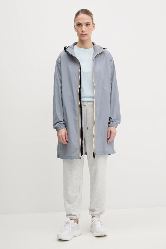 K-Way tricou din bumbac K007JE0 albastru