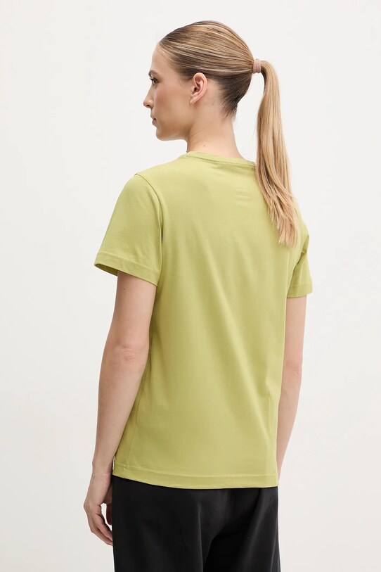 K-Way t-shirt bawełniany K007JE0 zielony