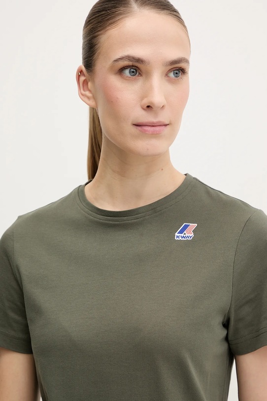 Хлопковая футболка K-Way K007JE0