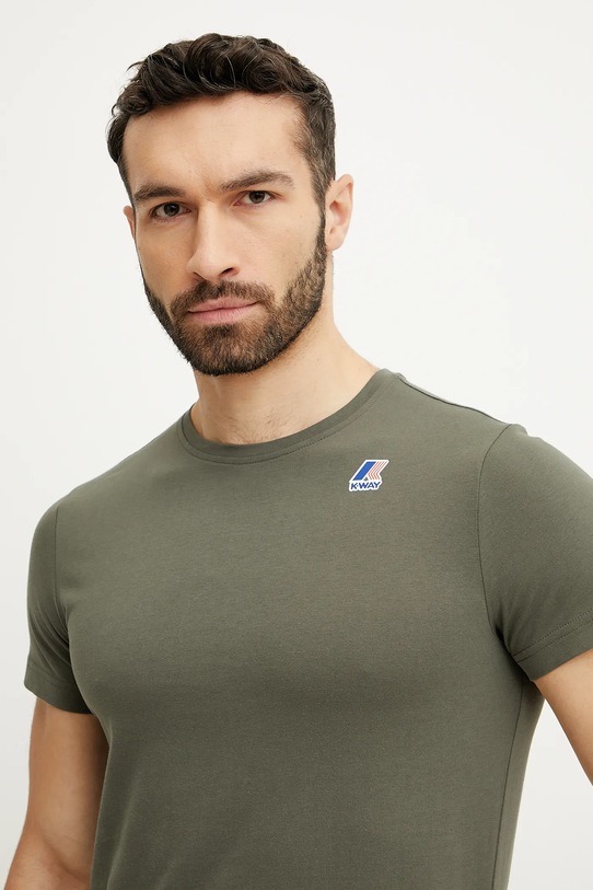Хлопковая футболка K-Way K007JE0