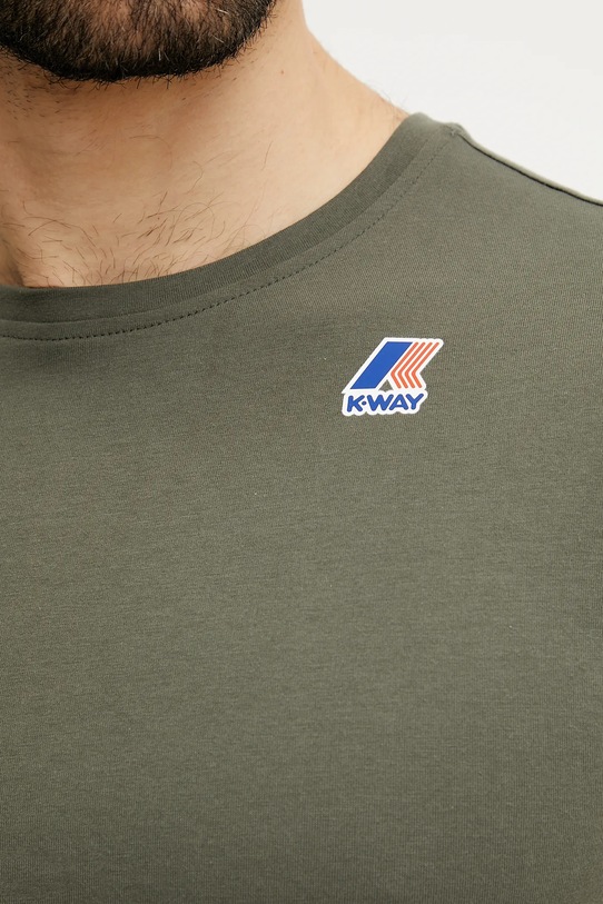 Хлопковая футболка K-Way K007JE0
