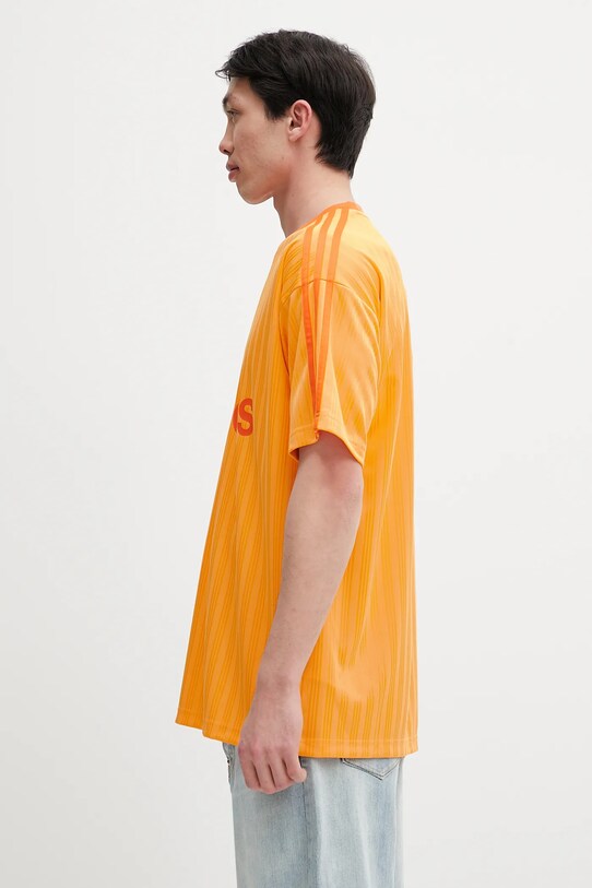 Odzież adidas Originals t-shirt Adicolor Poly T JP1027 pomarańczowy