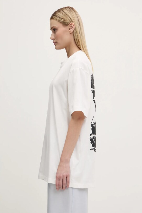 Bavlnené tričko Y-3 Graphic SS Tee biela JM7815