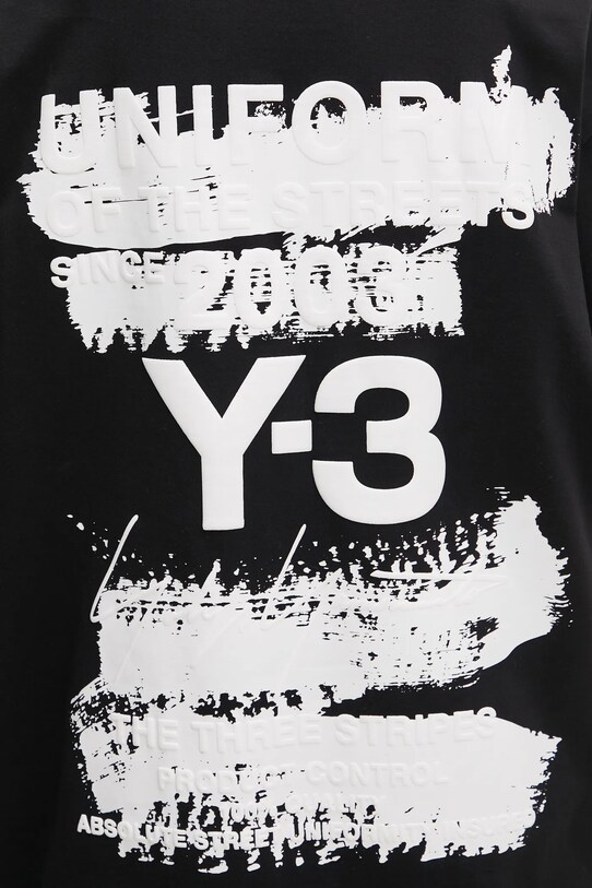 Памучна тениска Y-3 Graphic SS Tee JN4879
