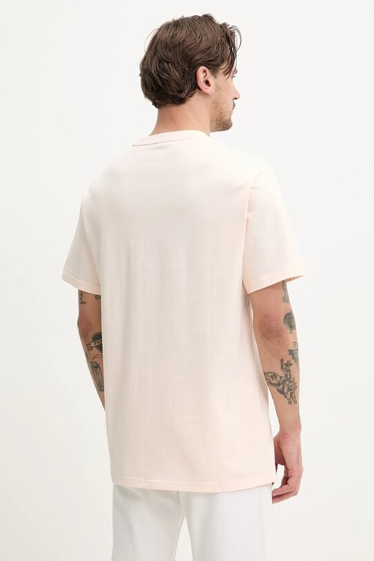 Converse t-shirt bawełniany beżowy 10023876.A47