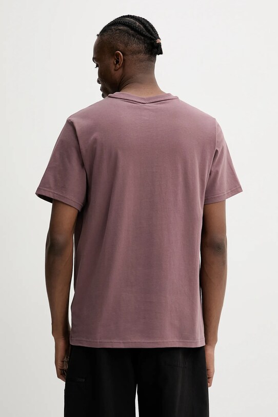 Pamučna majica Converse bordo 10023876.A57