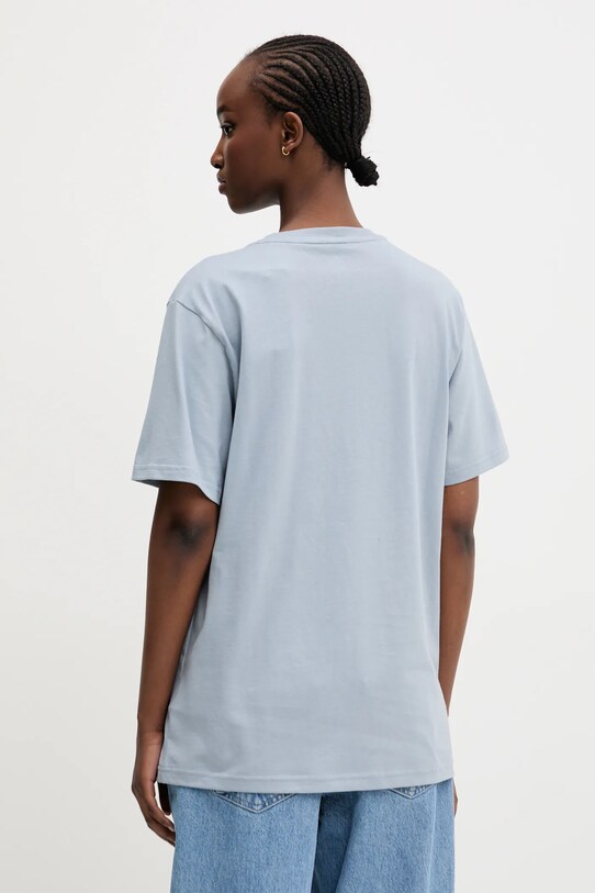Converse t-shirt bawełniany 10026565.A11 niebieski