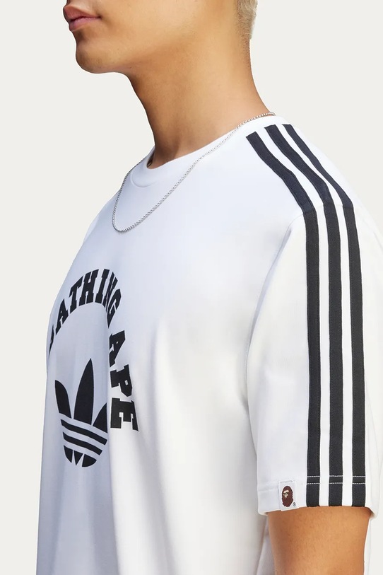adidas Originals x BAPE SSTR PACK t-shirt white color with a print JN7120 JN7120