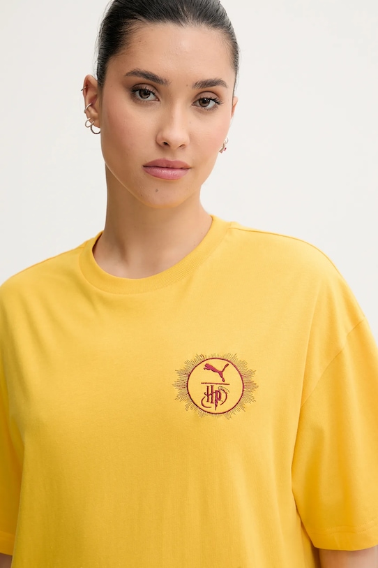 Βαμβακερό μπλουζάκι Puma PUMA x HARRY POTTER 630092
