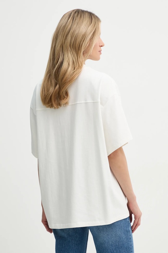 Bavlněné tričko Won Hundred 3728.12089 béžová