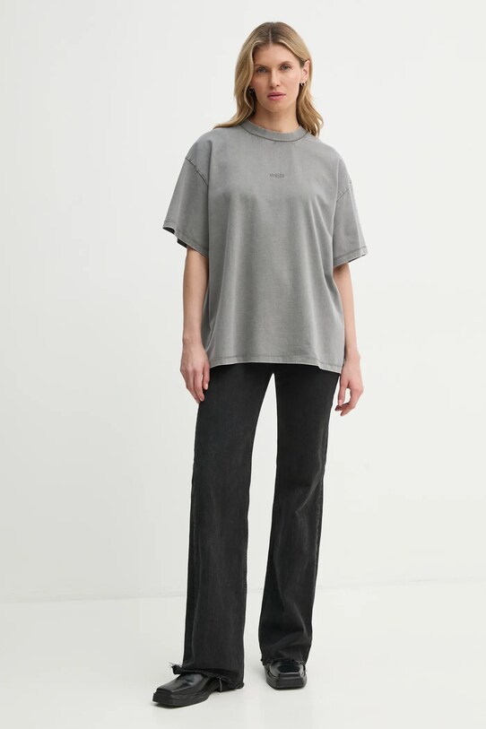 Одяг Бавовняна футболка Won Hundred 3728.12089 сірий