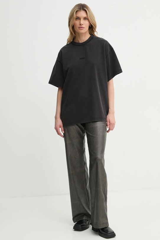 Одяг Бавовняна футболка Won Hundred 3728.12089 чорний