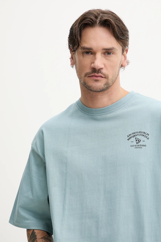 Kaotiko t-shirt bawełniany AQ049.01.G002 szary