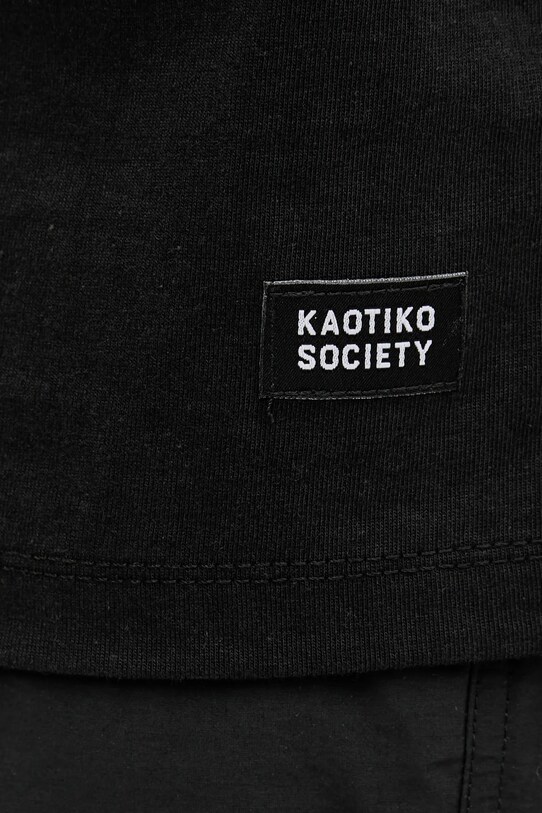 Bavlněné tričko Kaotiko AQ095.01.G002