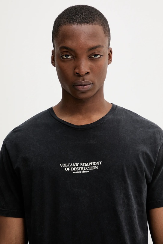 Bavlněné tričko Kaotiko AQ042.01.G002