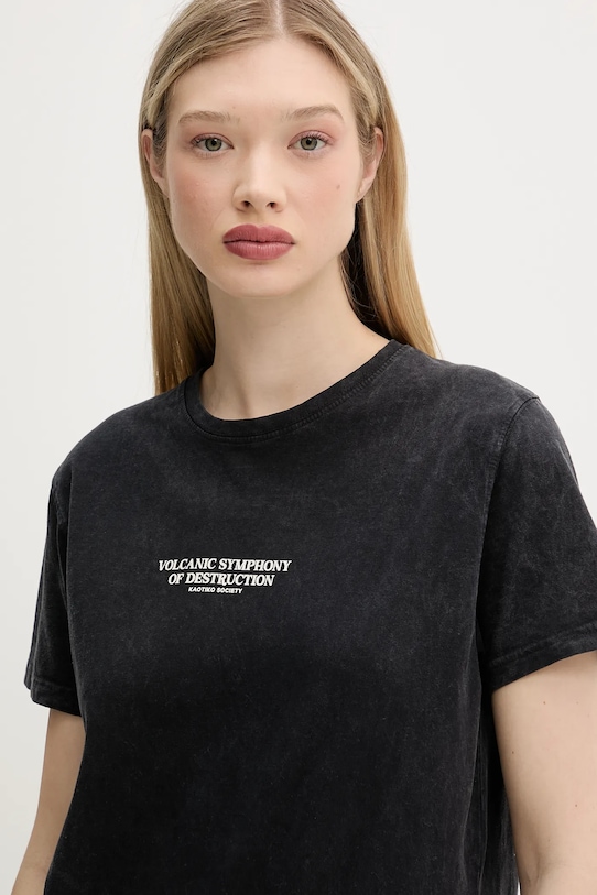 Bavlněné tričko Kaotiko AQ042.01.G002