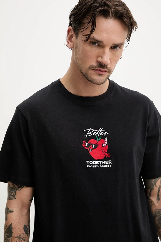 Kaotiko tricou din bumbac AQ064.01.G002
