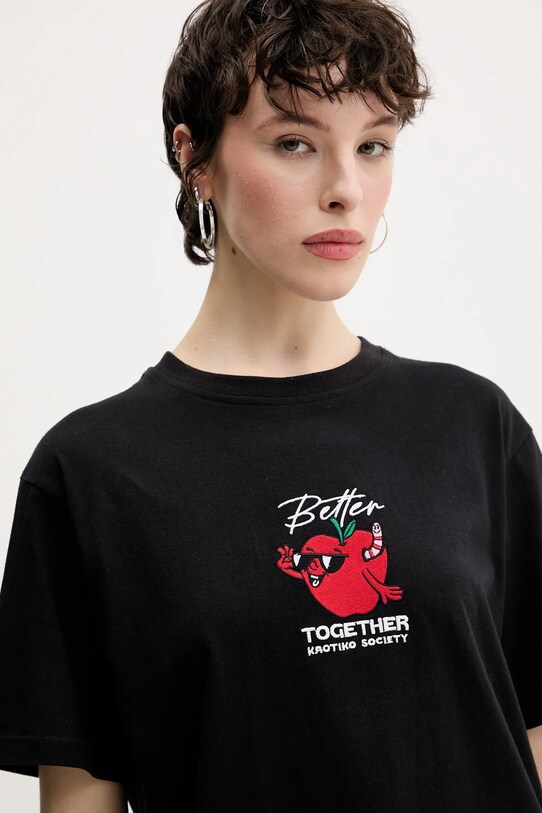 Kaotiko tricou din bumbac AQ064.01.G002