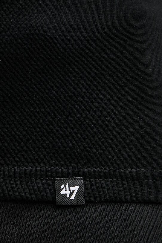 47 brand tricou din bumbac MLB New York Yankees BB017TMMADL658109JK negru