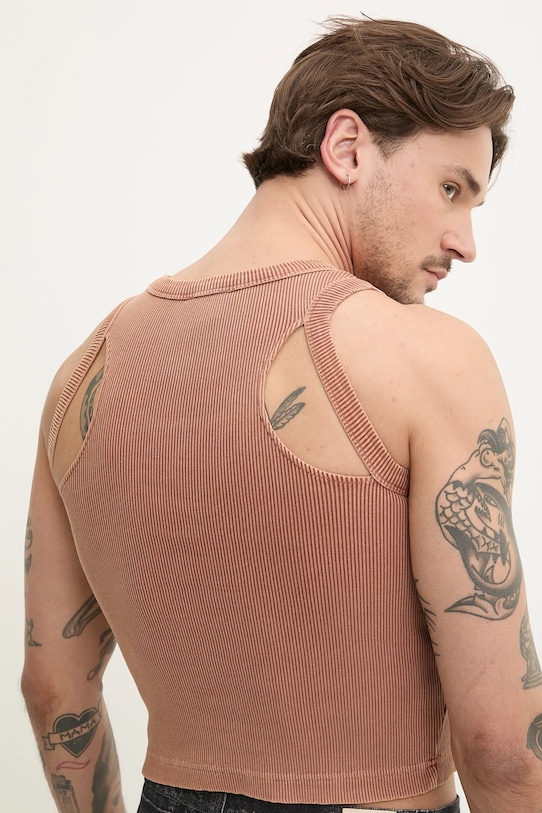 CAMPERLAB pamut póló bézs AU00030.002