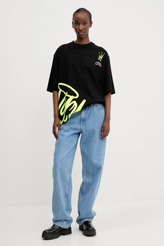 Abbigliamento Sprayground t-shirt in cotone SP697BLK nero