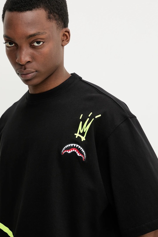 Sprayground t-shirt bawełniany SP697BLK