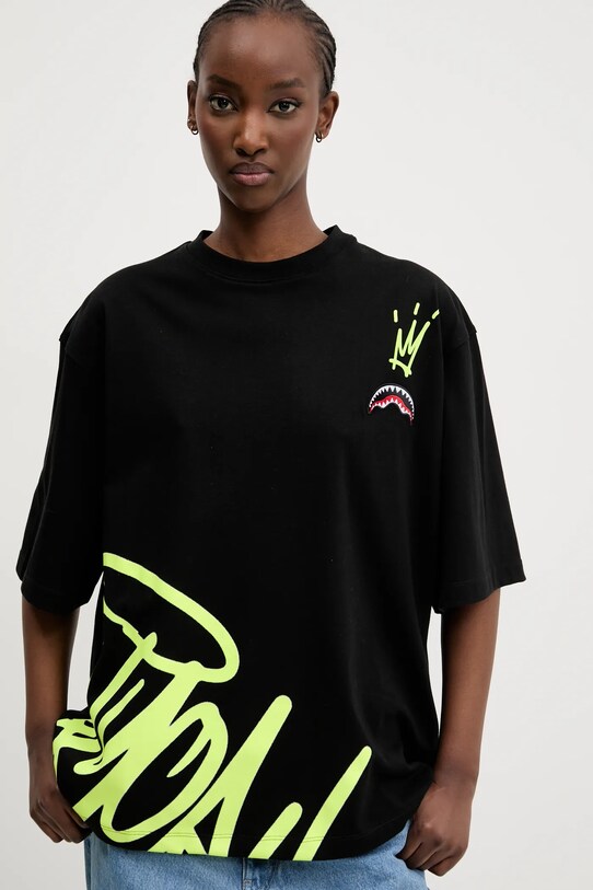 Sprayground t-shirt bawełniany SP697BLK