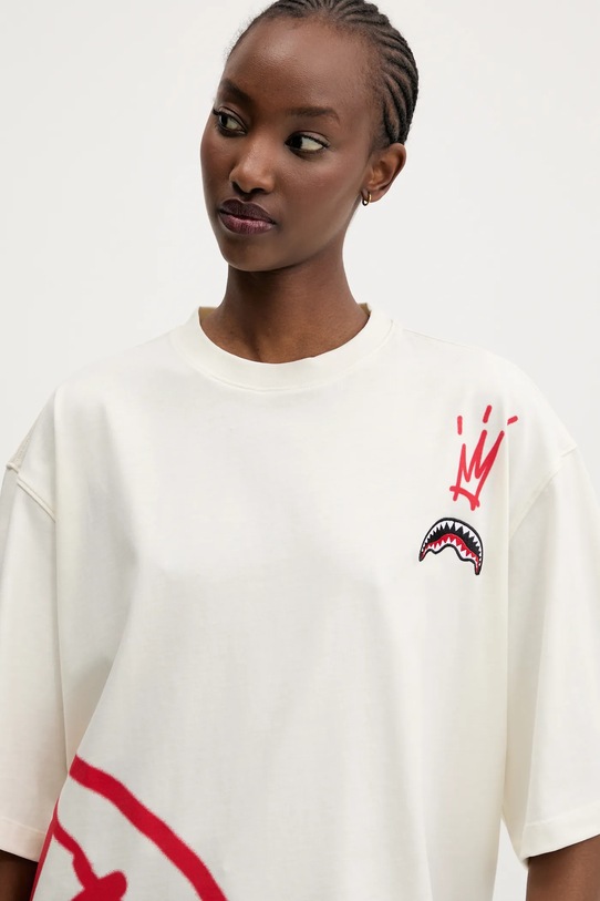 Sprayground t-shirt bawełniany SP697IVO