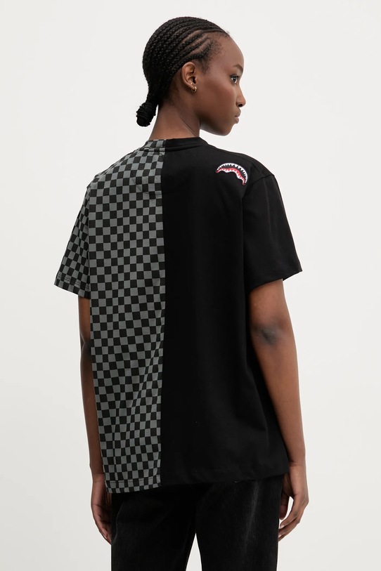 Бавовняна футболка Sprayground SP710 чорний