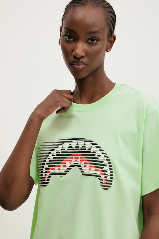 Sprayground t-shirt bawełniany SP721AMBRO