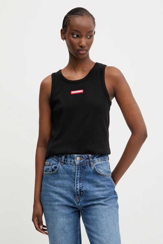 Sprayground t-shirt SP746BLK fekete SS25