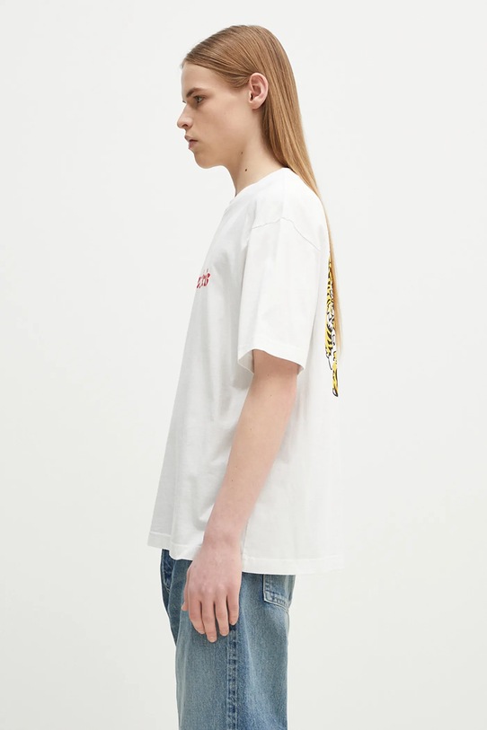 Odzież Kenzo t-shirt bawełniany x Verdy FF58TS4814SG.02 biały
