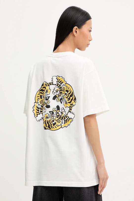 Kenzo t-shirt bawełniany x Verdy biały FF58TS4814SG.02