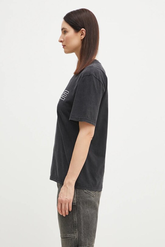 Martine Rose t-shirt bawełniany Classic czarny 603JE01002D