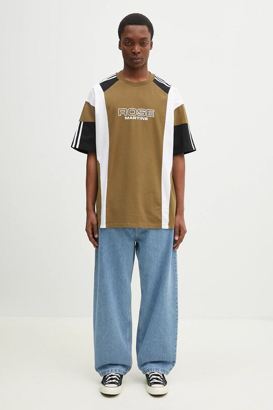 Martine Rose t-shirt bawełniany Oversized Panelled 630JE01411D