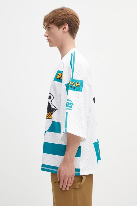 Îmbrăcăminte Martine Rose tricou Oversized Football 129JT10000 alb