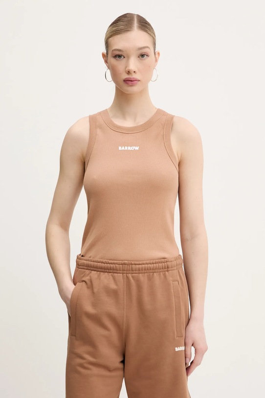 Ruházat Barrow t-shirt S5BWUATA081 bézs