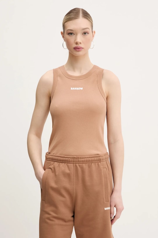 Ruházat Barrow t-shirt S5BWUATA081 bézs