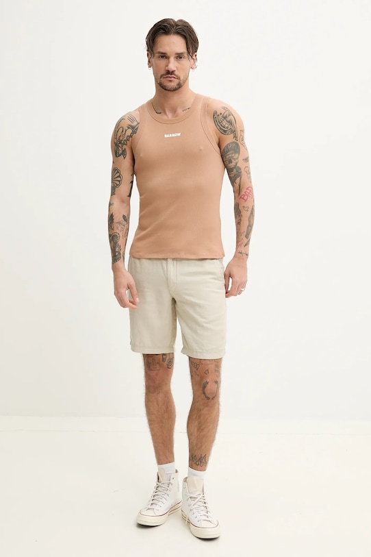 Barrow t-shirt bézs S5BWUATA081