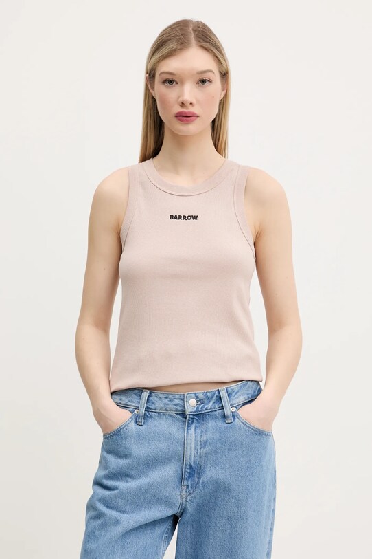 Ruházat Barrow t-shirt S5BWUATA081 bézs
