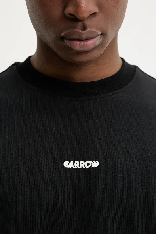 Barrow t-shirt in cotone S5BWUATH010 nero